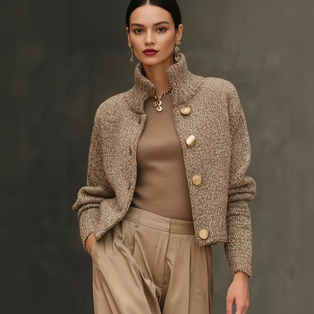 NAYENNE™ | CHAQUETA ELEGANTE CON BOTONES DORADOS