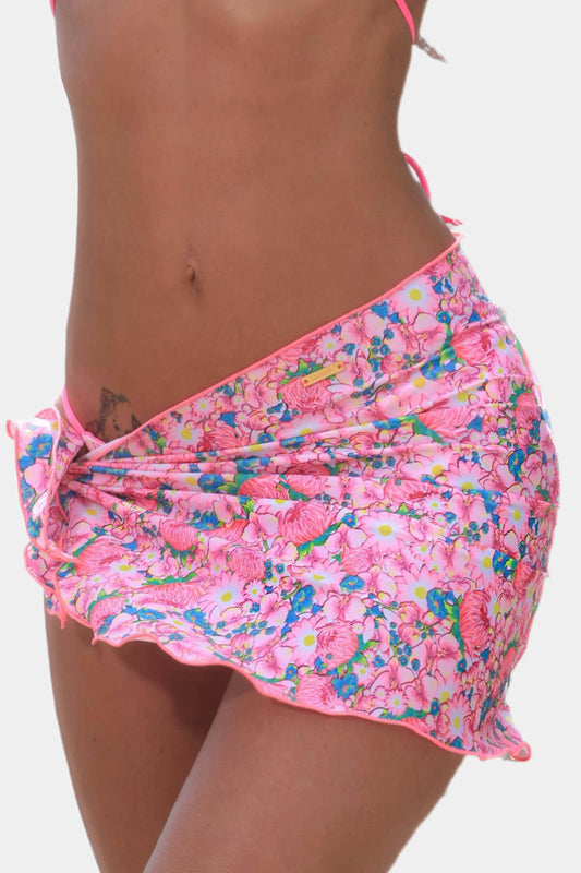 PINK PARADISE - Falda Pareo