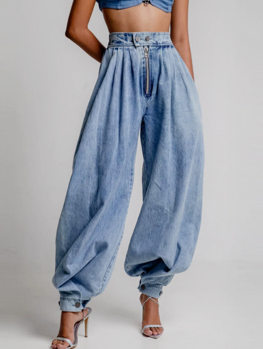 JEANS DE PIERNA ANCHA n.82437