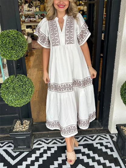 Nancy – Vestido boho maxi imprescindible