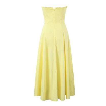 ROMANA– VESTIDO MIDI CON CORSET