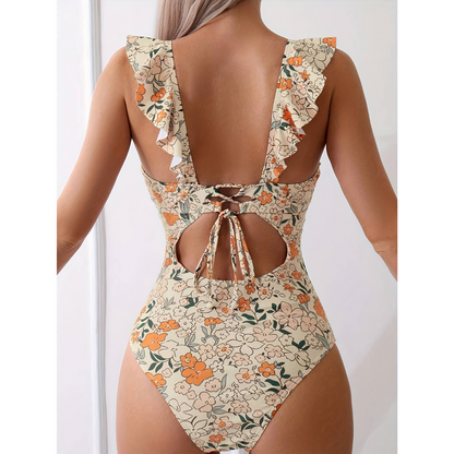 Florence – Bañador con volantes elegantes