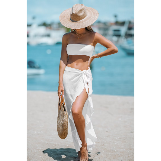 Vogue – Pareo Elegante con Volantes