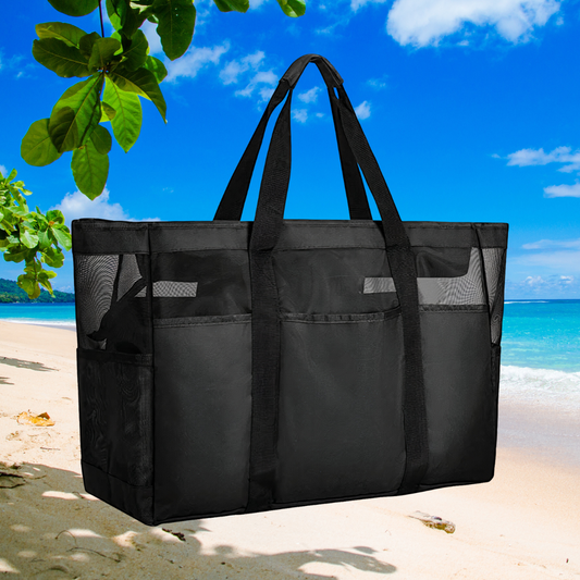 Summer Vibes – Bolsa de playa ligera y espaciosa