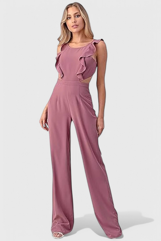 MONO ELEGANTE DE PIERNA ANCHA n.08146