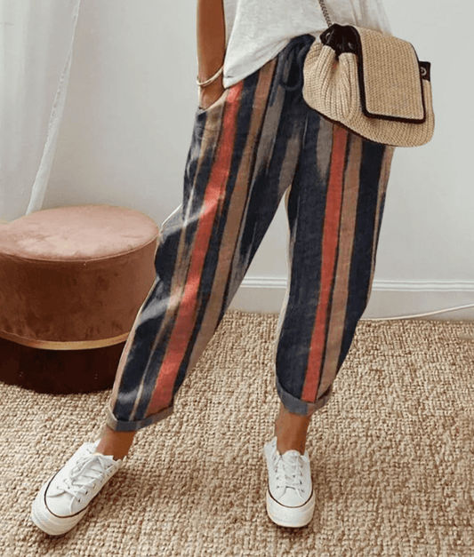 Annabel – Pantalones relajados de lino