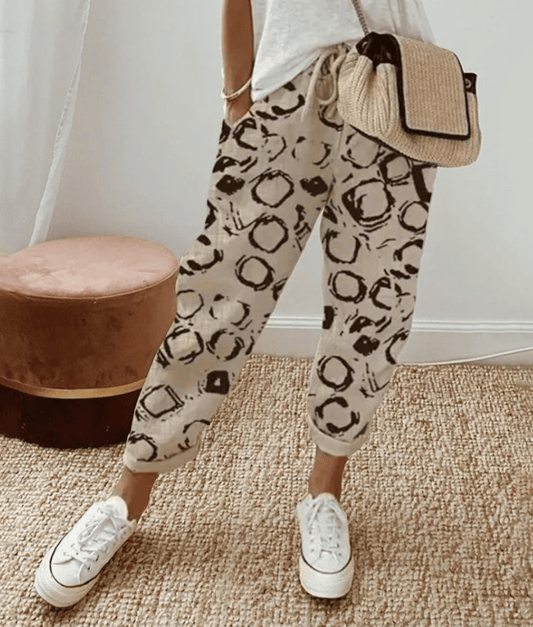Annabel – Pantalones relajados de lino