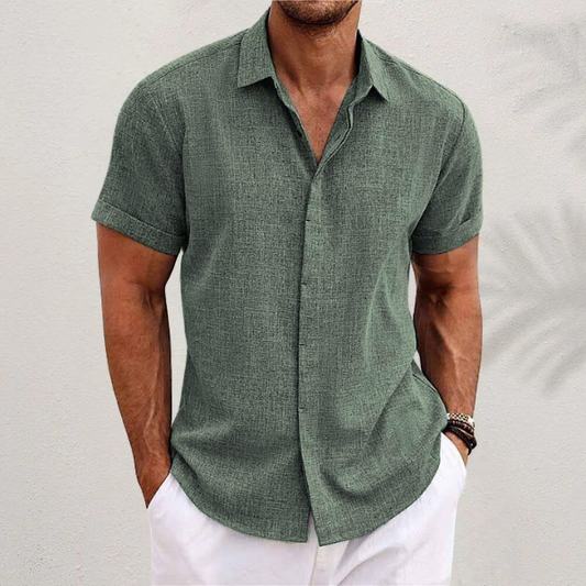 Oliver – Camisa de manga corta elegante y fresca