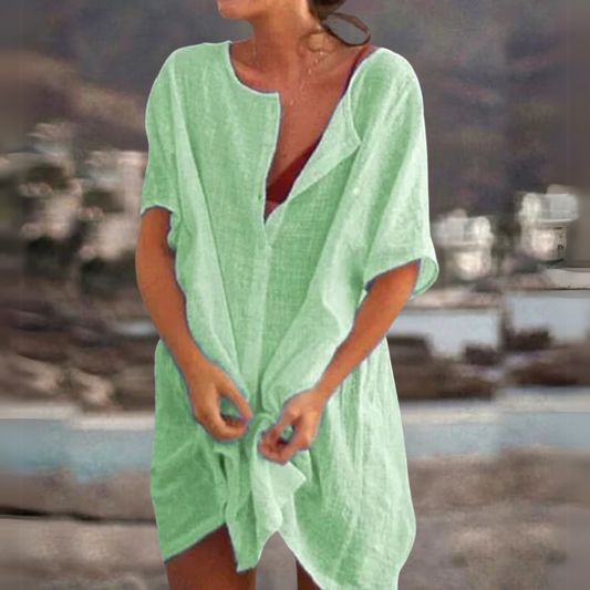 Elina – Vestido túnica casual de verano