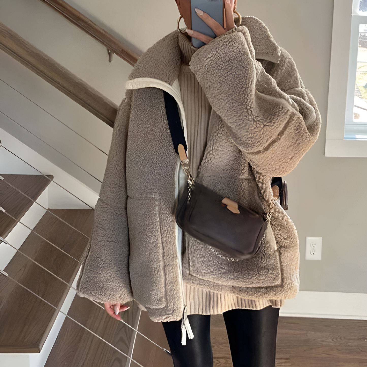 Tess – Chaqueta borreguito