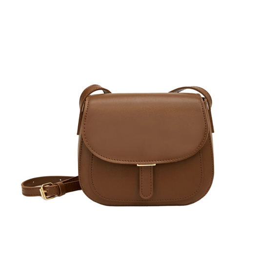 Amelia – Bolso bandolera retro de piel