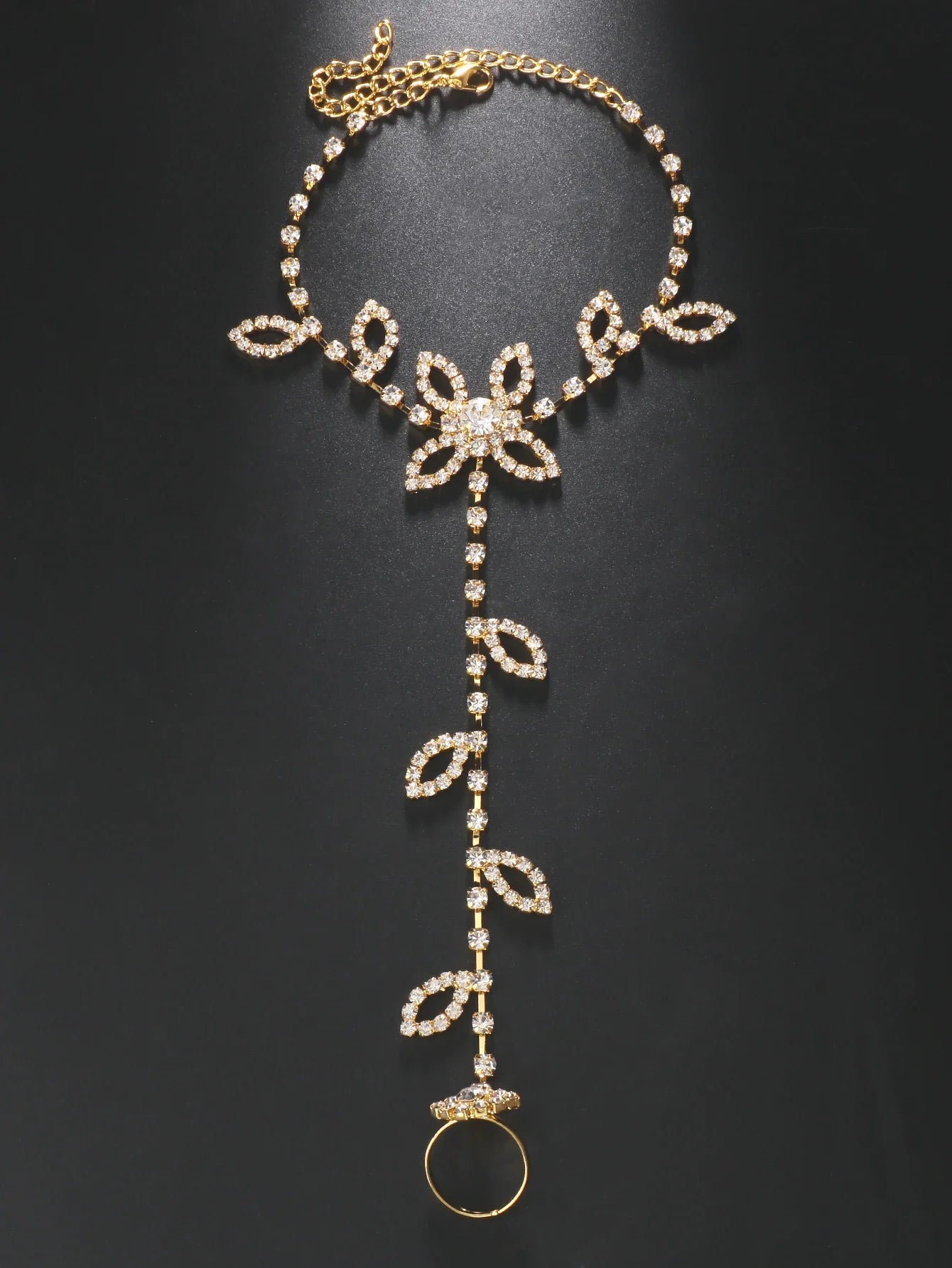 TOBILLERA DE DIAMANTES DE IMITACIÓN | TOP BETSELLERS