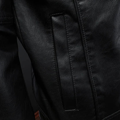 CHAQUETA DE CUERO VELLOR PREMIUM