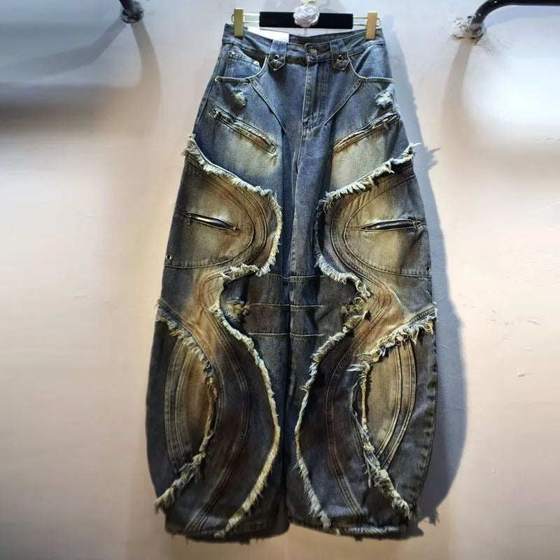 NEXARA | JEANS CARGO Y2K OVERSIZE