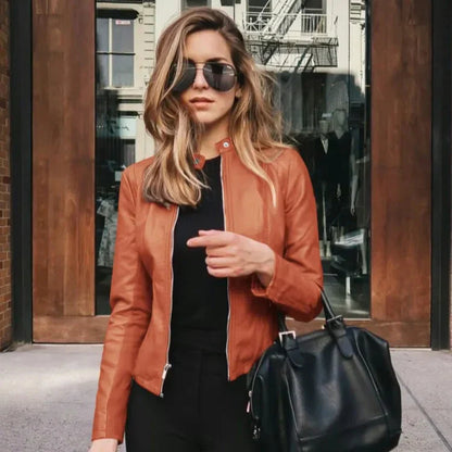 BERTA™   | CHAQUETA DE PIEL