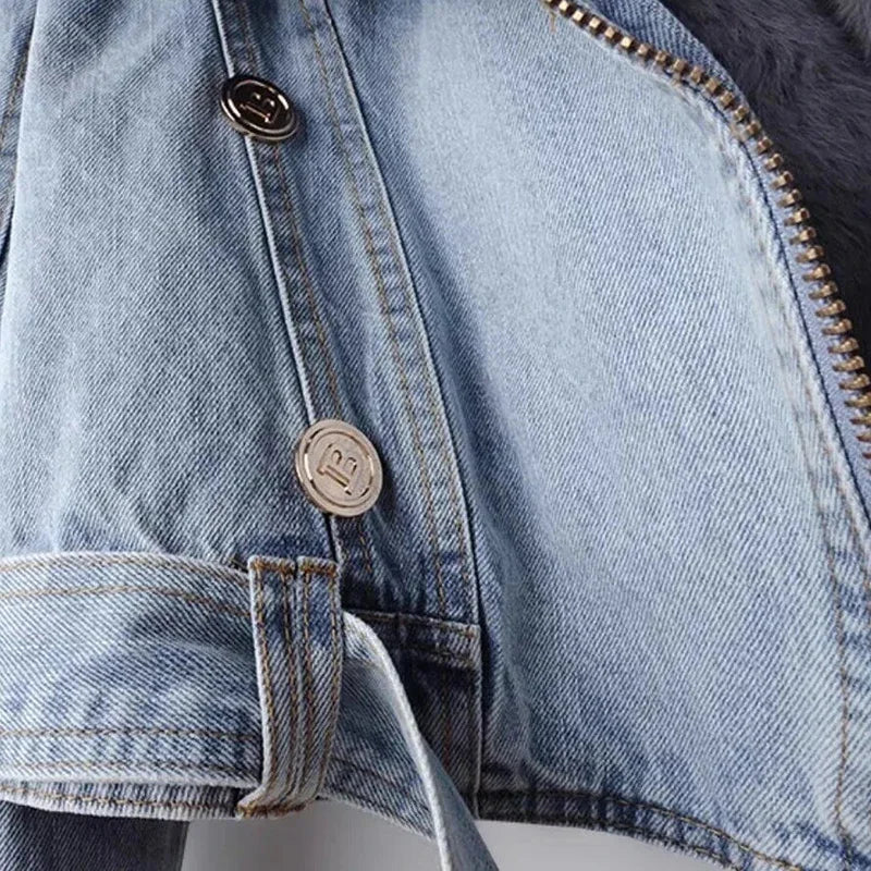 CHAQUETA VESPERA CON FORRO DE PELO
