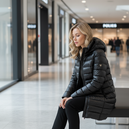CHAQUETA DE PLUMAS ULTRALIGERA DELUX