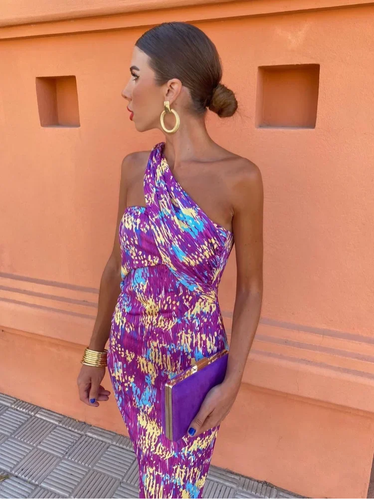 Amelie – Vestido Largo Diseño Tropical