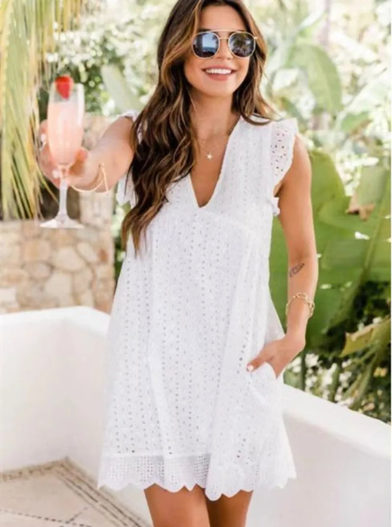 Hedy – Vestido elegante con escote en V