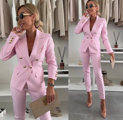 Erins – Conjunto Coordinado Elegante de Blazer y Pantalón para Mujer