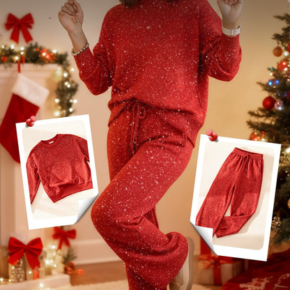 LUXE SHIMMER™ – CONJUNTO BRILLANTE DE DOS PIEZAS