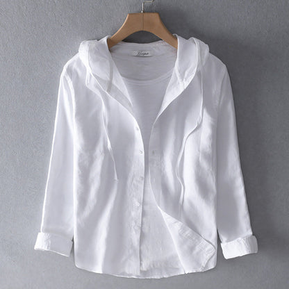 Logan – Camisa Transpirable de Lino para Hombre