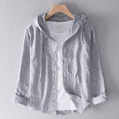 Logan – Camisa Transpirable de Lino para Hombre