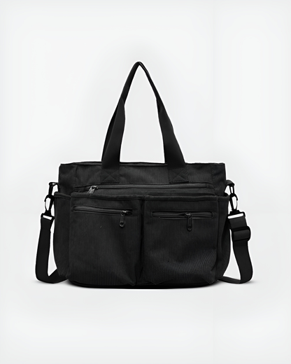 Urban Cord Tote Bag – Estilo funcional para el día a día
