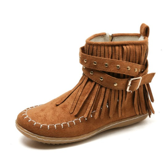 BOTINES CON FLECOS n.63825