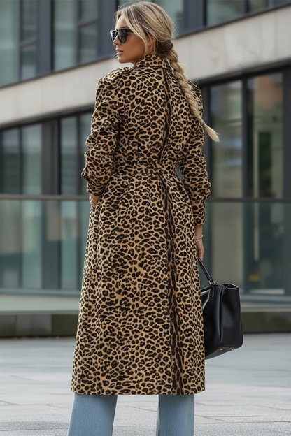 ABRIGO MIDI LEOPARDO