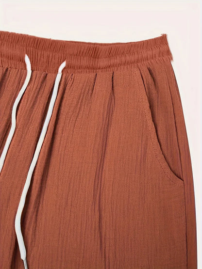 Elliot – Pantalones Cortos de Corte Suelto con Bolsillos