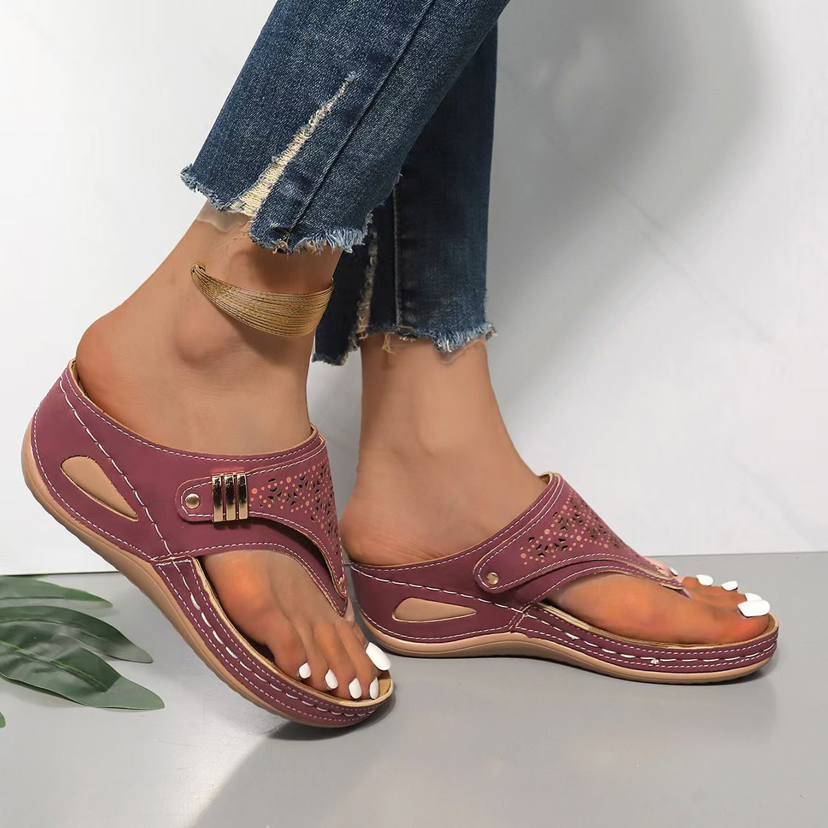 ARCHELLA | SANDALIAS CUÑA CONFORT