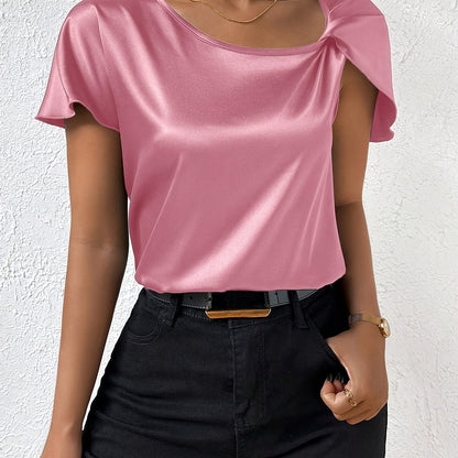 Sophie – Top Elegante con Detalle Único en los Hombros
