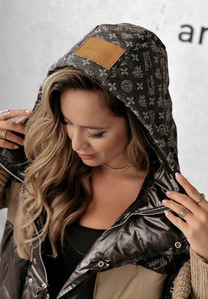 MAYCE ELEGANTE™ CHAQUETA ACOLCHADA BROOKLYN PATCHWORK