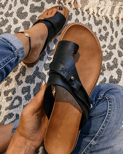 Olivia – Sandalias abiertas con diseño clásico y soporte total
