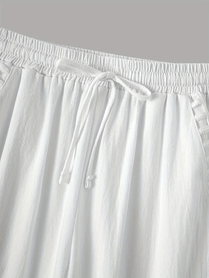 Clara – Pantalones Cropped con Ribete en Contraste