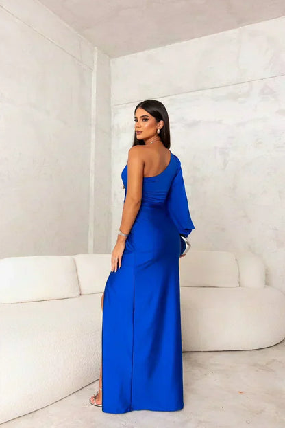 VESTIDO MELYSSA | ELEGANCIA DE UN SOLO HOMBRO