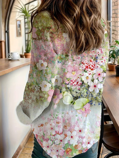 Leura – Blusa Boho Floral
