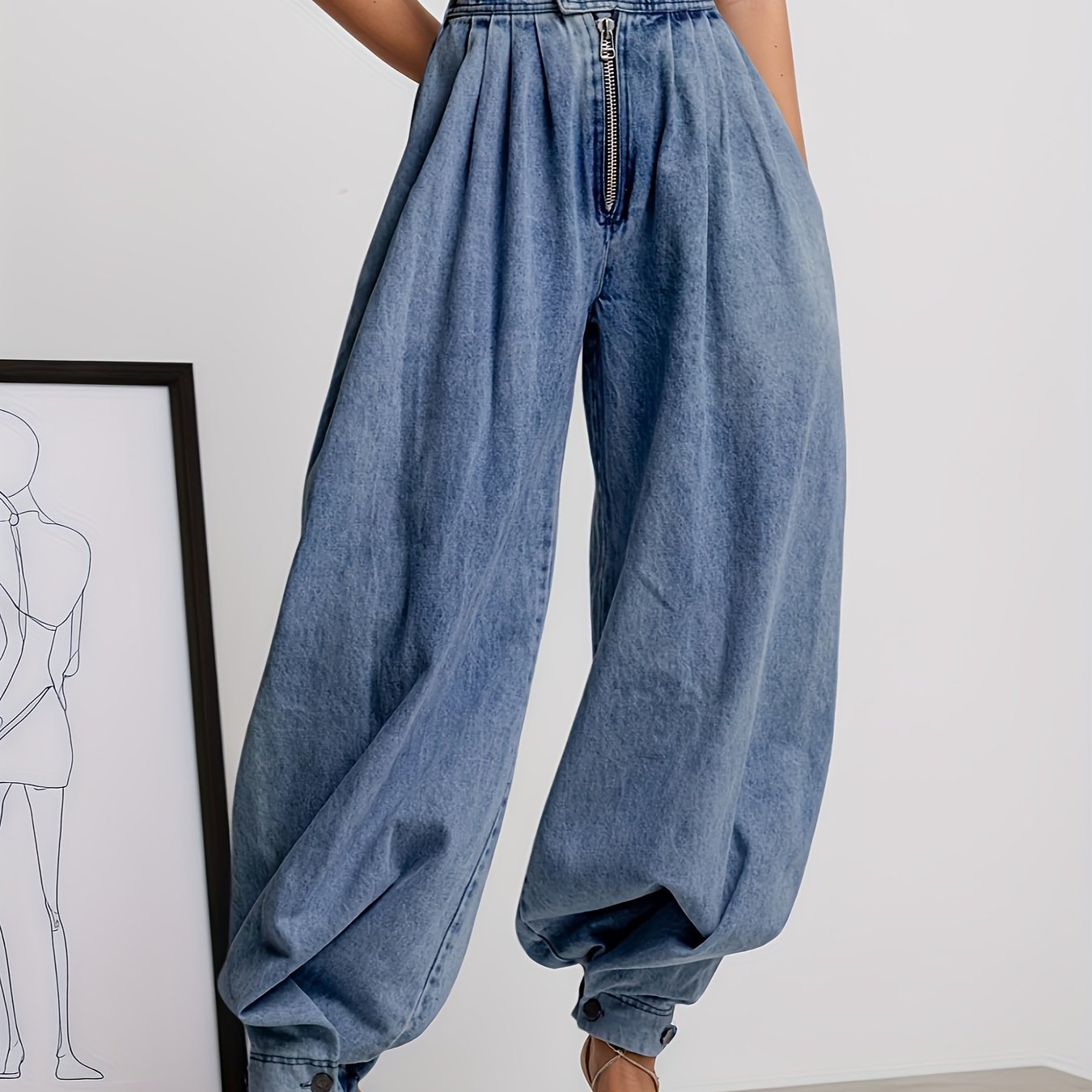 PANTALÓN HAREM VINTAGE JOGGER