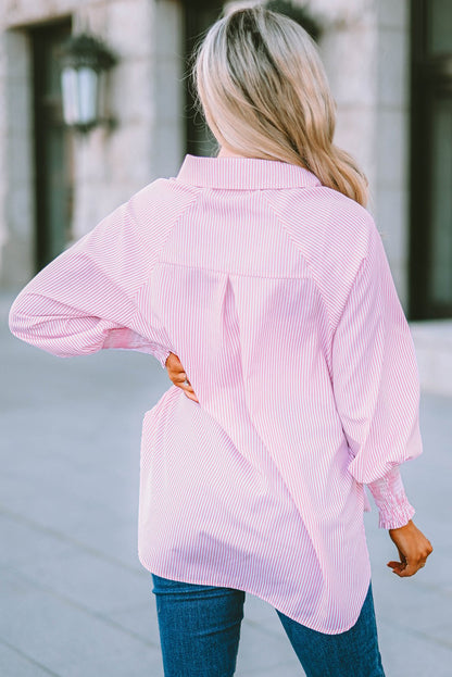 CAMISA OVERSIZE DE RAYAS n.624981