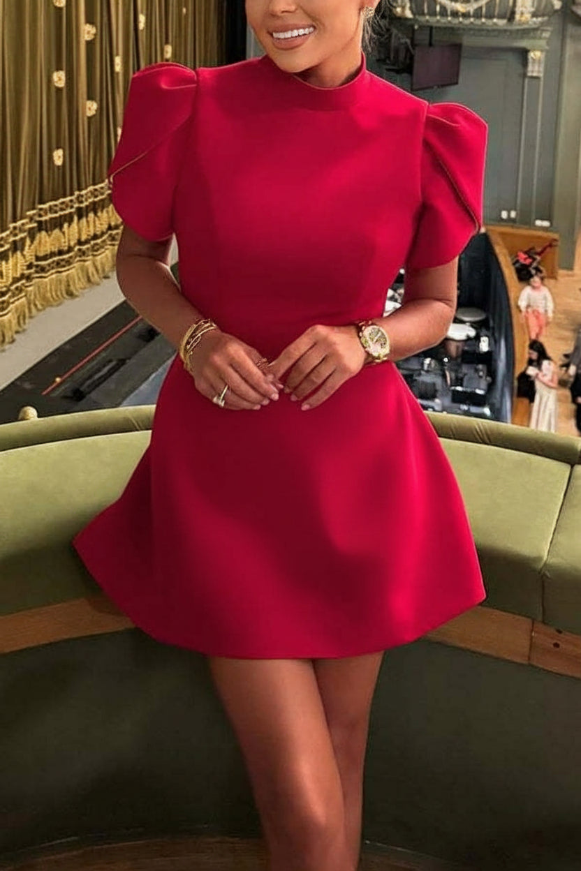 VESTIDO CORTO SWEET MOMENT | ESPALDA DESCUBIERTA Y LAZO DE SATÉN