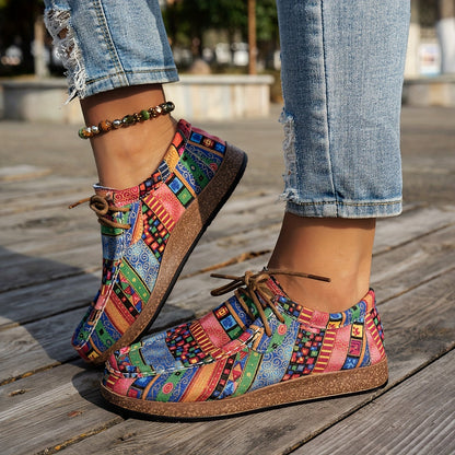 ZAPATOS ESTAMPADO PATCHWORK
