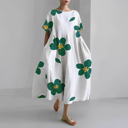 Claire – Vestido bohemio con estampado floral