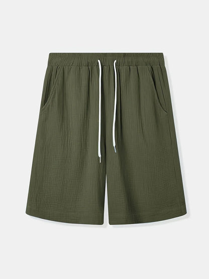 Elliot – Pantalones Cortos de Corte Suelto con Bolsillos