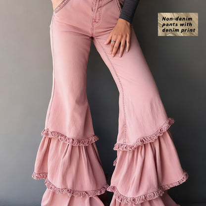 PANTALÓN CASUAL FLARE MINIMAL