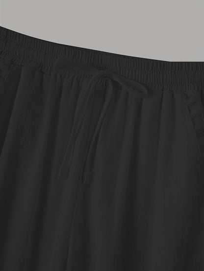 Clara – Pantalones Cropped con Ribete en Contraste