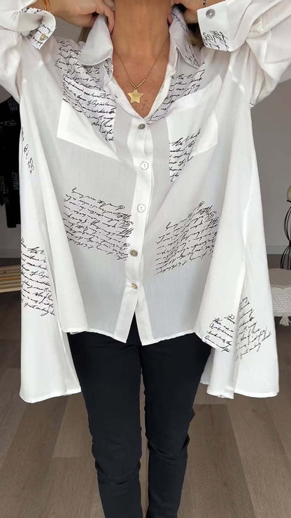 CAMISA LARGA CON BOTONES  n.407153