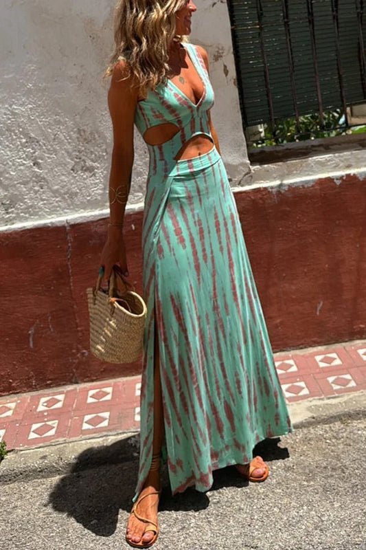 Eli – Vestido elegante con abertura