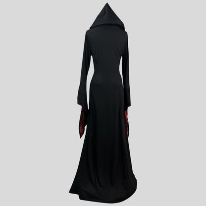 VESTIDO VINTAGE GÓTICO VAMPIRO w.62481