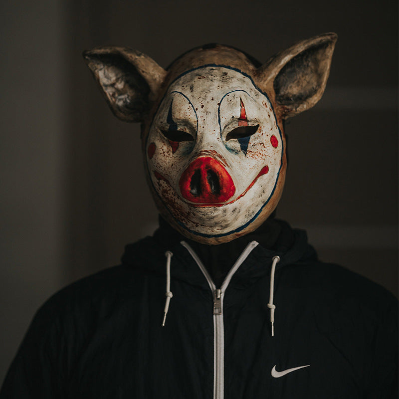 MÁSCARA DE CERDO PAYASO w.52108